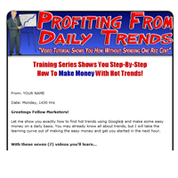 profiting daily trends