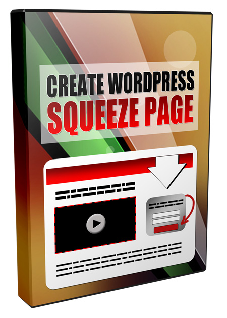 create squeeze page wordpress