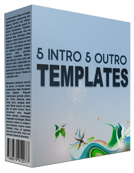 five intro five outro powerpoint templates