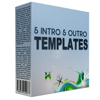 five intro five outro powerpoint templates