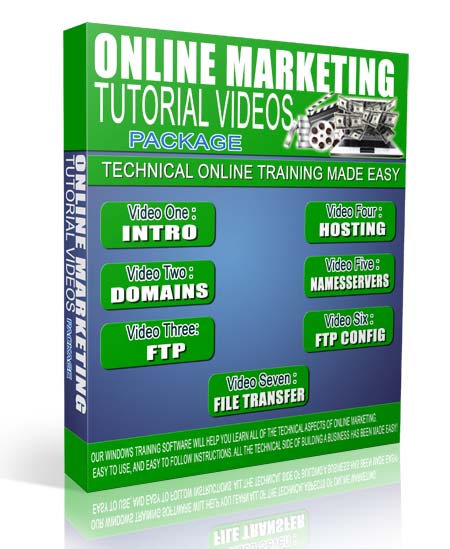 online marketing training videos package