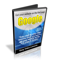 get your website first page