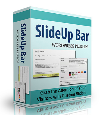 slideup bar plugin