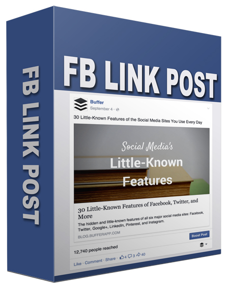 facebook link post wp plugin