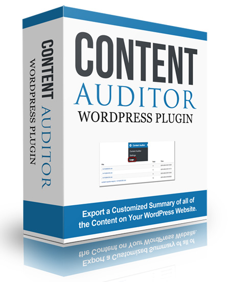 content auditor wordpress plugin