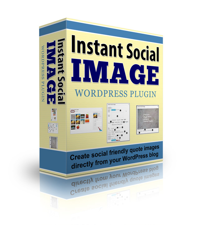 instant social image plugin