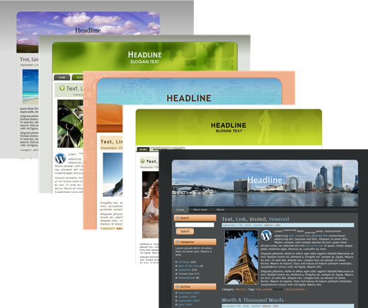 exclusive wordpress themes v3