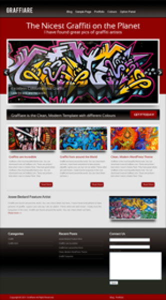 graffiare wp theme