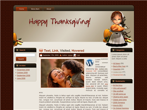 pilgrim wordpress blogger theme