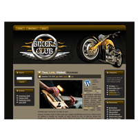 bikers club wp theme