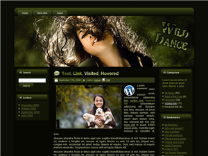 wild dance wp theme