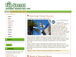 top secret wordpress theme