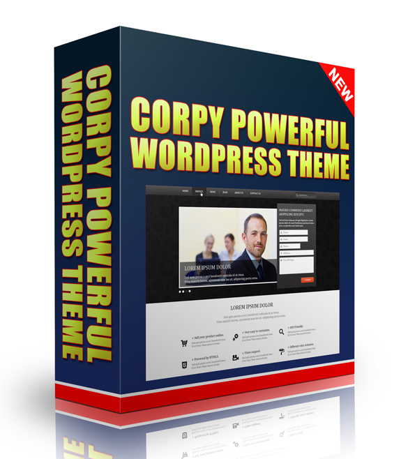 corpy powerful wordpress theme